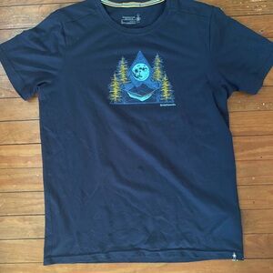 Smartwool Men's Navy Graphic T-Shirt Small
